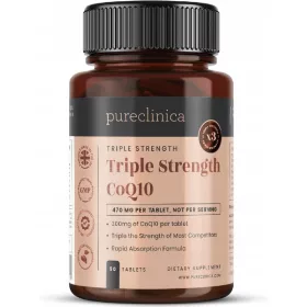   Koenzym Q10 300mg mit Vitaminen C und E sowie Schwarzem Pfefferextrakt, 90 Tabletten