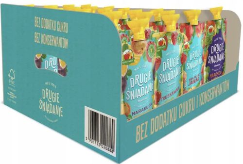 32er Pack Dawtona 100% Frucht-Mus in Vielfältigen Geschmacksrichtungen
