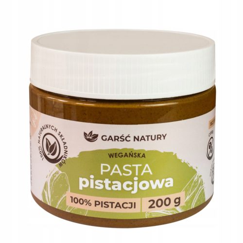 Pistazienpaste 200g - Vegan, 100% Natürlich, Cremig | Garść Natury