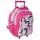 Violetta Schulrucksack mit Rädern von Paso für Mädchen