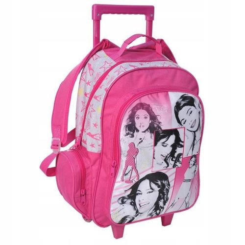 Violetta Schulrucksack mit Rädern von Paso für Mädchen