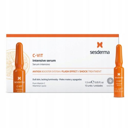 SESDERMA C-VIT Intensiv Serum mit 12% Vitamin C – Ampullen 10x1,5ml
