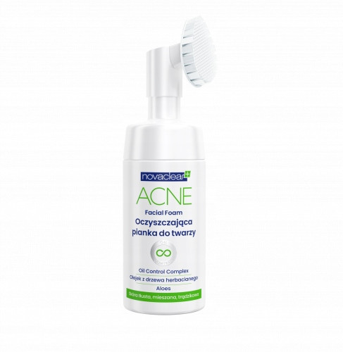 2er Set Gesichtsreinigungsschaum mit Teebaumöl und Aloe für unreine Haut 2x100ml