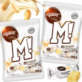 Wawel Michałki Weiße Schokoladenpralinen mit Nüssen 1kg