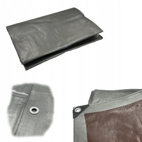   Robuste, wasser- und frostbeständige Abdeckplane 5x5m, 210g/m², UV-geschützt