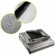Mehrsaisonale Schutzplane 4x6 m, 260 g/m², UV-stabilisiert, Frost- und Wasserdicht, Silber-Schwarz