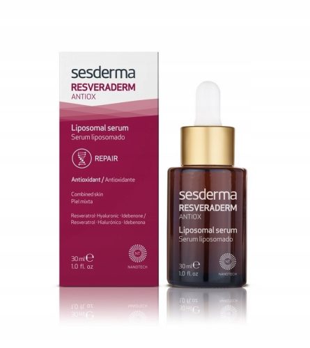 SESERDERMA Resveraderm Antiox Liposomales Serum - Schutz und Anti-Aging, 30 ml