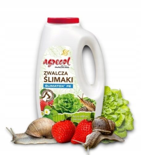 Agrecol Ślimatox FE - Effektiver Schutz gegen Schnecken - 1,2 kg Granulat