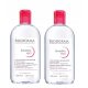Bioderma Sensibio H20 Micellarwasser 2x 500ml für sensible Haut