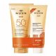 Nuxe Sonnenpflegeset: Lait Solaire SPF50 150ml und Gratis After-Sun Shampoo 100ml