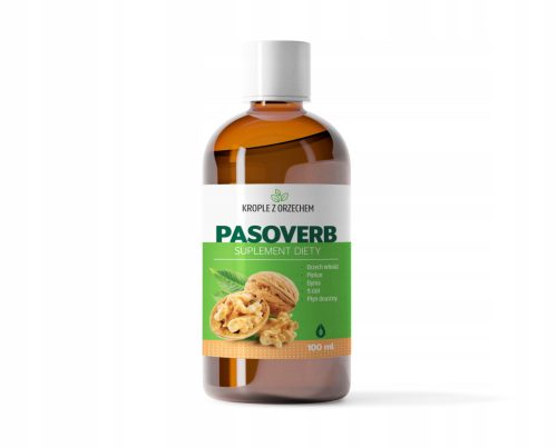 PASOVERB Tropfen - Natürliche Unterstützung für die Verdauung und Entgiftung, 100ml