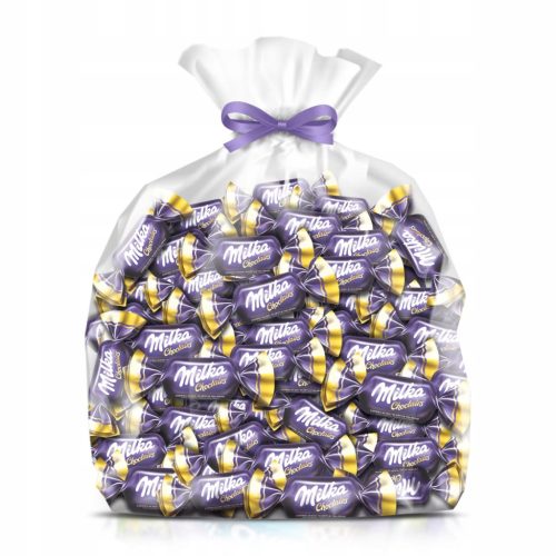 Milka Choclairs 1 kg - Schokoladenbonbons mit Karamell, ideal fürs Büro