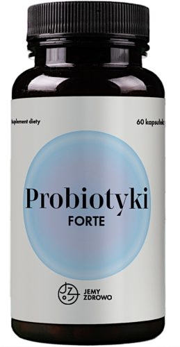 FORTE Probiotika Jemy Zdrowo - 60 Kapseln für verbesserte Verdauung und stärkeres Immunsystem