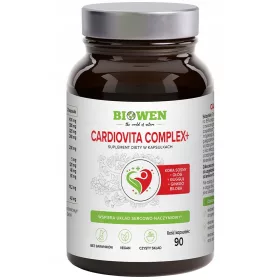   Cardiovita Complex+ von Biowen - Herz-Kreislauf-Unterstützung, 90 Kapseln