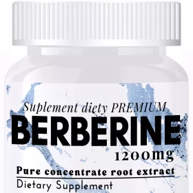   BERBERINE 1200mg – Hochwertiger, veganer Nahrungsergänzungsmittel für Gesundheit und Vitalität