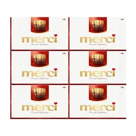   Merci Schokoladenpralinen-Auswahl, 250 g – 8 köstliche Geschmacksrichtungen