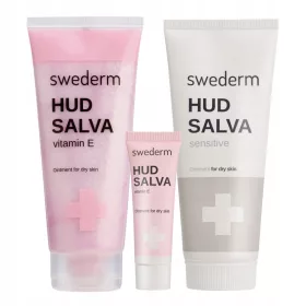   Swederm Hudsalva Set mit Vitamin E und Sensitive Salbe für trockene Haut