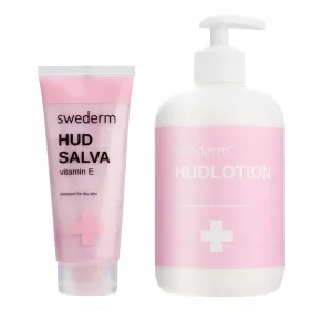   Swederm Pflegeset: Hudsalva Vitamin E Salbe und Hudlotion Hand- und Körperbalsam
