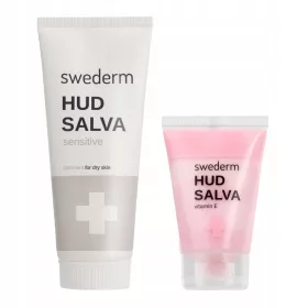   Swederm Hudsalva Sensitive + Vitamin E Set: Intensive Pflege für trockene und empfindliche Haut