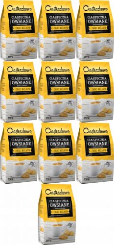 10x Sante Ciasteczkowo Maślane Haferkekse, 250g