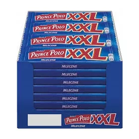   Prince Polo Mleczne 50g – Genussvoller Schokoladen-Waffelriegel