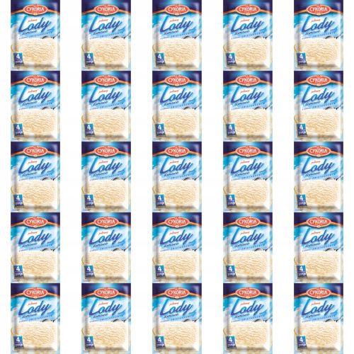 25er Pack CYKORIA Hausgemachtes Sahneeis - Einfach zubereiten