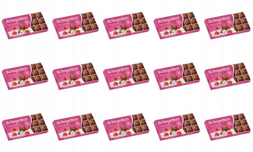 Schogetten Schokoladenriegel Erdbeer-Joghurt 15x100g