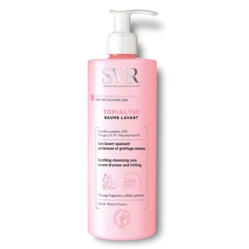 SVR Topialyse Baume Lavant 400 ml – Pflegender Waschbalsam für sehr trockene und empfindliche Haut