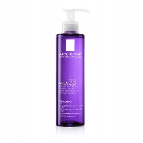 LA ROCHE-POSAY Mela B3 Reinigungsgel gegen Pigmentflecken mit Mikro-Peeling-Effekt, 200ml