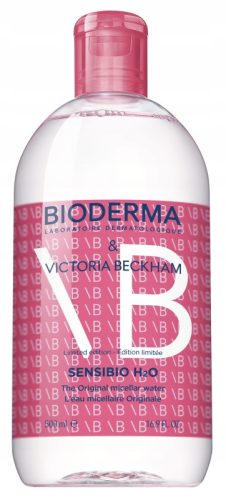 Bioderma Sensibio Victoria Beckham - Limitierte Edition Micellar Water für sensible Haut, 500 ml