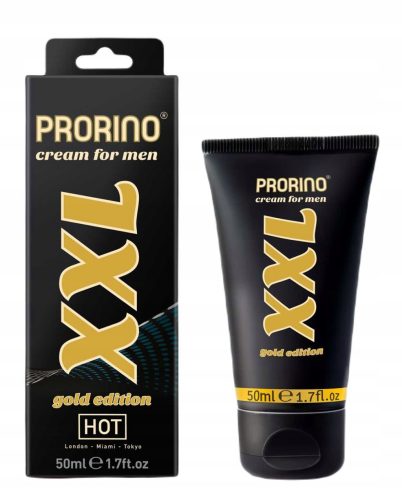Penisvergrößerungscreme PRORINO XXL Gold Edition 50 ml