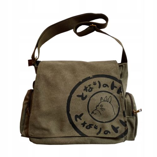 Hochwertige TOTORO Damenhandtasche in Militärgrün mit Großer Kapazität