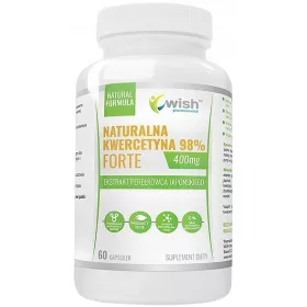  Natürliche Quercetin 98% Forte - 60 Vegane Kapseln, Ohne Künstliche Füllstoffe