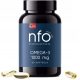 NFO Omega-3 1000mg - Hochkonzentrierte Omega-3-Fettsäuren in Premium-Fischöl (60 Weichkapseln)