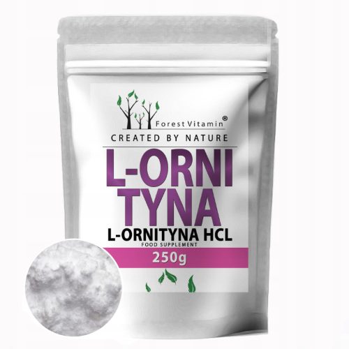 L-Ornithin HCL 250 g Pulver - Unterstützt Regeneration und Entgiftung