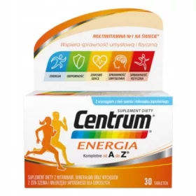   Centrum Energie: Vitamine & Mineralien mit Ginseng- und Ginkgo-Extrakt, 30 Tabletten