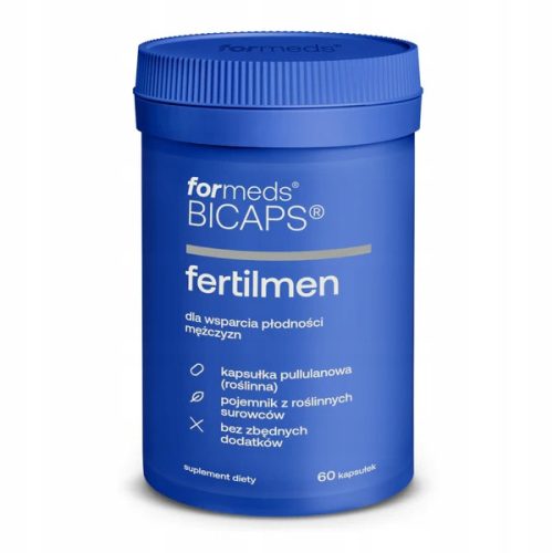 Formeds Bicaps Fertilmen - Vitaler Nährstoffkomplex für Männer, 60 Kapseln