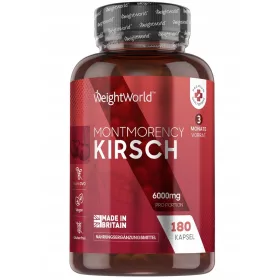   Montmorency Sauerkirschen Diätsupplement - 180 vegetarische Kapseln