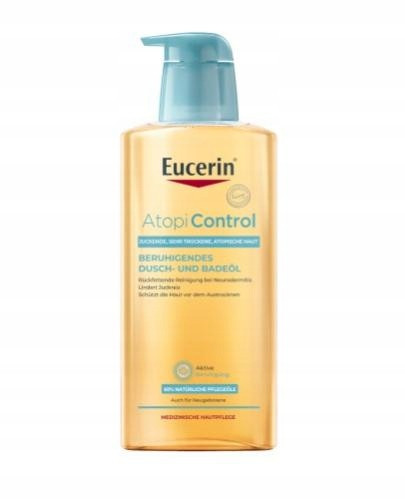 EUCERIN ATOPICONTROL Olejek żel do mycia na atopowe zapalenie skóry 400ml