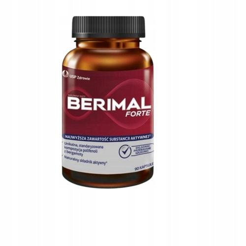 Berimal Forte - Bergamotte-Polyphenole in Kapseln zur Unterstützung des Stoffwechsels