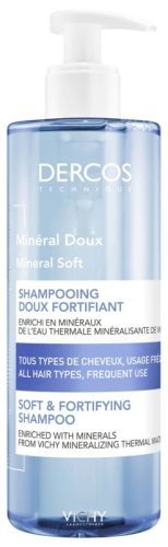 Vichy Dercos Technique Mineral Soft Shampoo - Sanftes Stärkungsshampoo 400ml