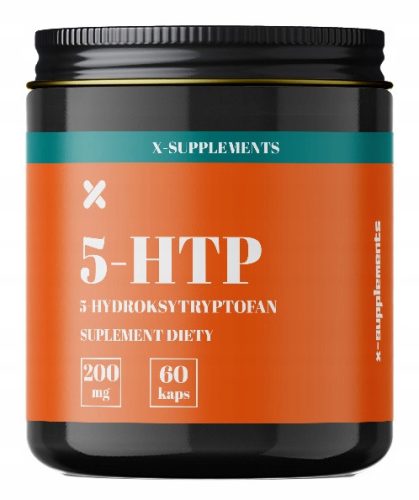 5-HTP 200mg – Natürliches Serotonin-Unterstützung, 60 Kapseln, Vegan