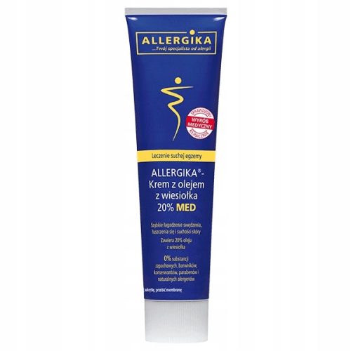 ALLERGIKA® MED Creme mit 20% Nachtkerzenöl - Intensive Pflege für empfindliche Haut 100ml