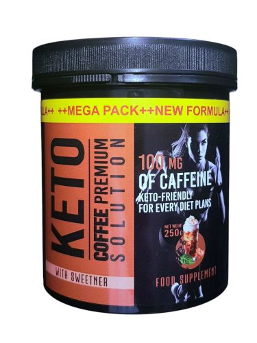 Keto Coffee Premium - MEGA PACK 250g für verbesserte Gewichtsabnahme