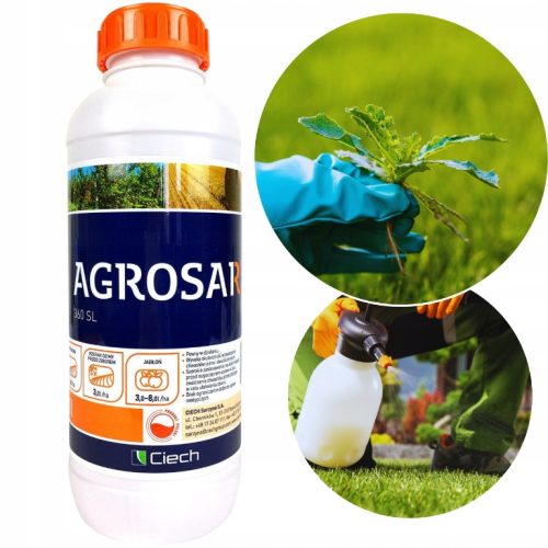 Agrosar 360 SL 1L - Hochwirksames Unkrautbekämpfungsmittel mit Glyphosat