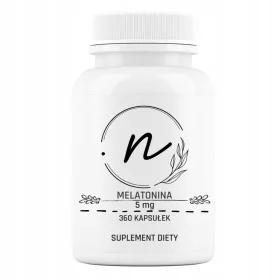 NaturePRO Melatonin 5 mg - 360 Kapseln für besseren Schlaf