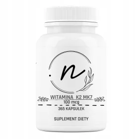   NaturePRO Vitamin K2 MK-7 100 mcg 365 Kapseln - Unterstützung für Knochen und Blutgerinnung