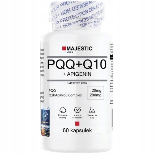 PQQ + Q10ApiProC Komplex von Majestic Labs - Formel für zelluläre Energie und Schutz