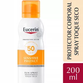   Eucerin Sensitive Protect SPF 50 Spray: Sonnenschutz für empfindliche Haut