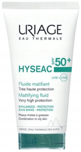 HYSÉAC SPF50+ Fluid zur Sonnenpflege für Mischhaut und ölige Haut, 50 ml
